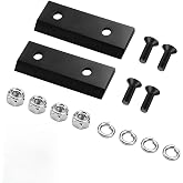 2 Pack 781-0490 &amp; 981-0490 Chipper Blade/Knife for MTD Troy-Bilt Craftsman | Fits 2477, 24A, 24B, 24C, CSV065, CSV070, CSV206 &amp; More Series - Replace 9810490, 7810490, with Fasteners