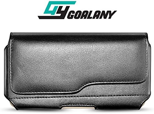GOALANY Universal Holster Case for Large Phone, iPhone 8 Plus, iPhone x 10,7 Plus, 6/6s Plus, Galaxy s8 Plus/s8+, s7 edge, Galaxy Note 8,5 4,LG G6, HTC 10 one A9,Belt clip Holder carrying pouch (L2)