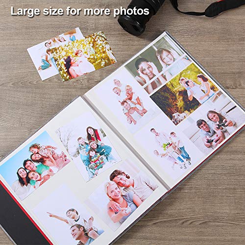 image for Vienrose Self Adhesive Photo Album 13x12.6 inches Magnetic Scrapbook 4