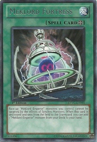 Yu-Gi-Oh! - Meklord Fortress (EXVC-EN095) - Extreme Victory - 1st Edition - Rare