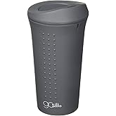 GoSili To-Go Cup with Lid - Charcoal, 16oz