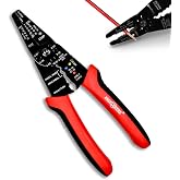 ANGELSWORD 8" Wire Stripper, Wire Cutter, Wire Crimper, Electrician Tool | 10-22 AWG Wire, Multi-Function Electrical Tool, Crimping Tool, Cable Stripper, Piler, Hand Tool