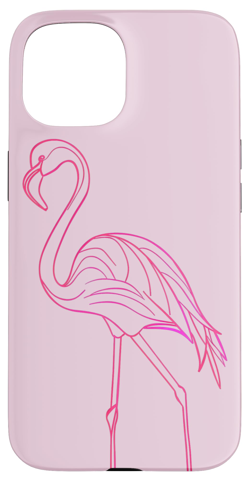 Flamingo Pink Stylish design Case for iPhone 15