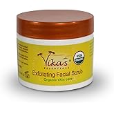 Vika's Essentials Certified Organic Exfoliating Facial Scrub