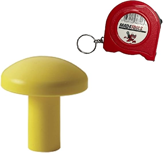 Yellow Rebar Cap (6mm x 18mm) Amazon.co.uk DIY & Tools