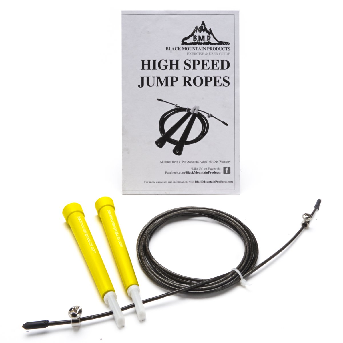 Black Mountain Products Unisex Speed Jump Rope Cable (Yellow)