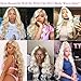 613 Blonde Human Hair 3 Bundles with Frontal Brazilian Body Wave with Baby Hair Frontal 100% Ear to Ear Virgin Human Hair Weave with 13x4 Lace Frontal 161820+14 Inch