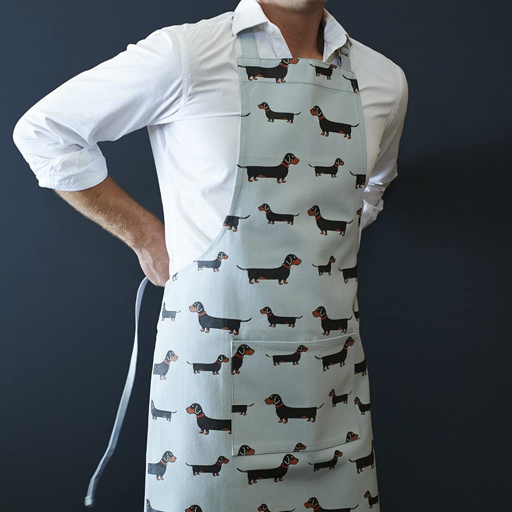 Sweet William Dachshund apron