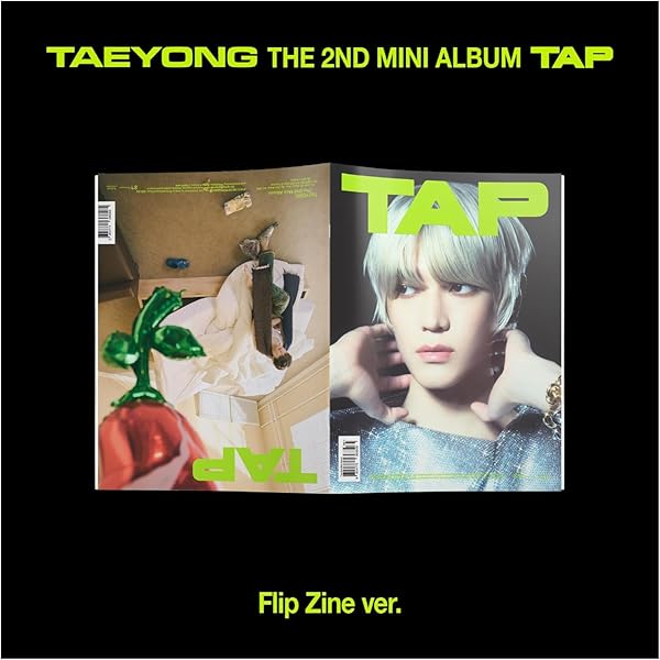 TAEYONG, TAE YONG - KPOP NCT Taeyong TAP 2nd Mini Album Flip Zine