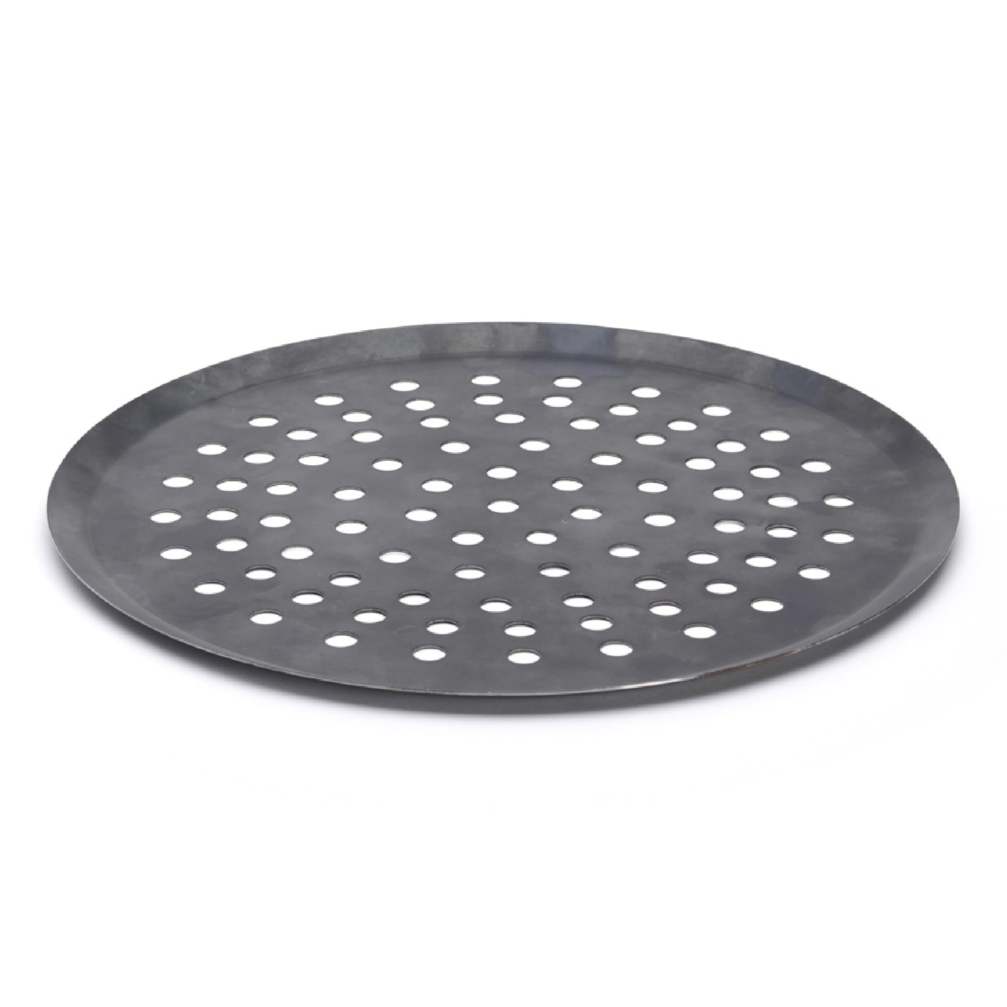 De Buyer Perforated Cake Tin Steel Blue, blue, 32 cm