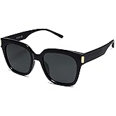 SOJOS Polarized Sunglasses for Women Men Trendy Square Large Sun Glasses SJ2149