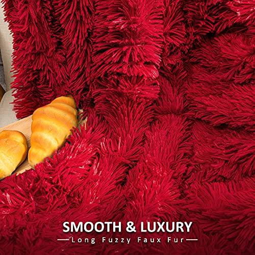 Pawque Decorative Soft Fluffy Faux Fur Throw Blanket 60\