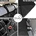 Lifepul Pet Seat Cover, Dog Seat Cover for Cars Anti Slip in Large Size - Perfect for Cars, SUVs and Trucks in Universal Size, Waterproof & Hammock Convertible, Installing Easily