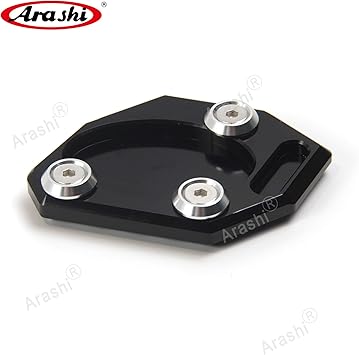 Amazon Com Arashi Side Stand Enlarger Plate Kickstand For Kawasaki Ninja 250 300 Z300 2013 2016 Motorcycle Accessories Z 300 Black 2014 2015 Automotive