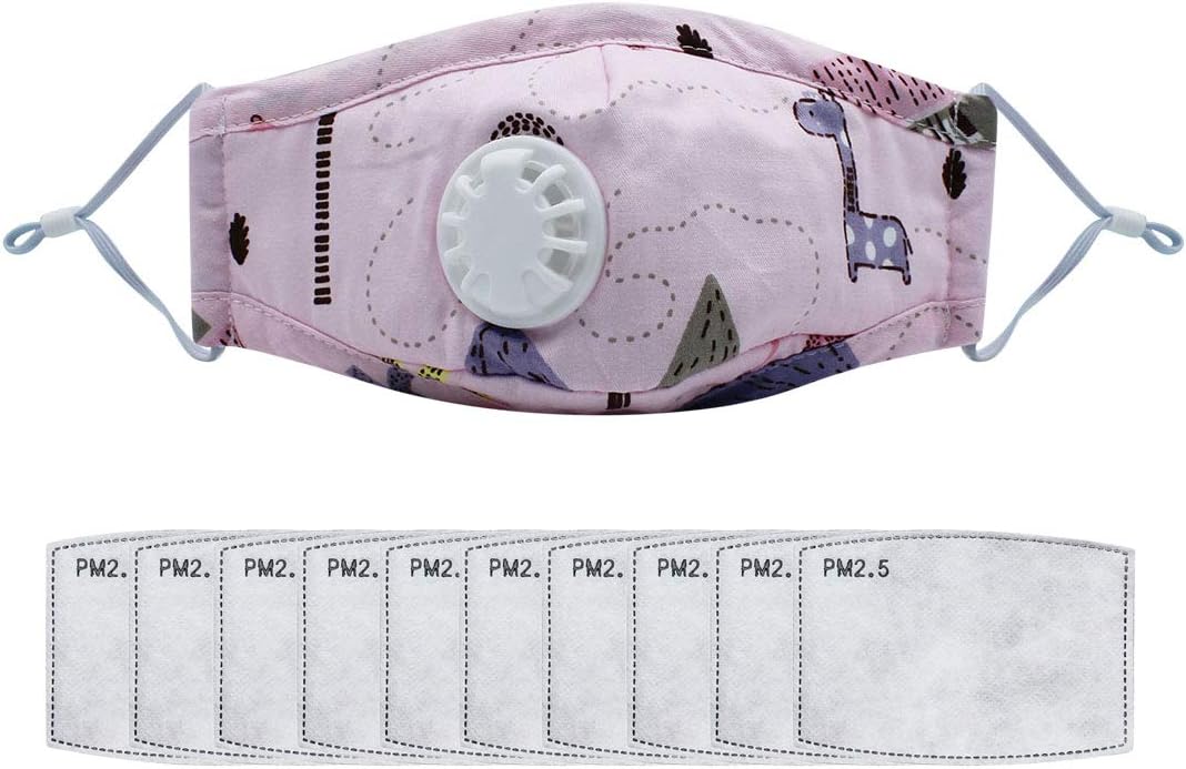 cuddty Cute Unisex Children Kids Covers Cotton Cover with 10Pcs Replaceable Pads