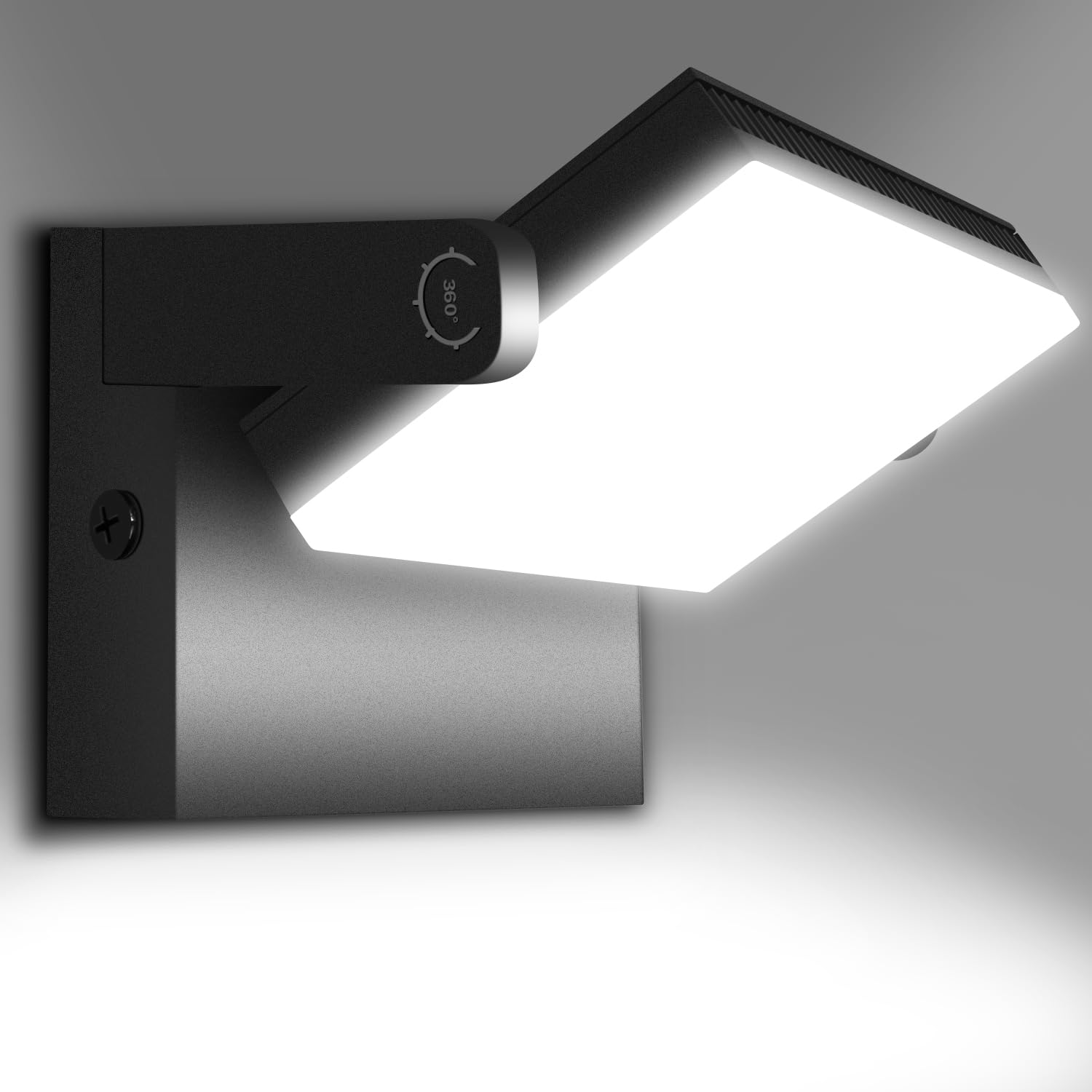 Photo 1 of ledmo 150W Outdoor LED Wall Pack Non Photocell Full 360 Rotation Exterior Flood Light 21000lm 5000k Modern Security Commercial Wall Mount Fixture for Yard House Garage Shop Barn Warehouse