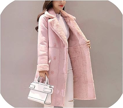 women's suede coats long