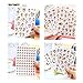 12 Sheets Cute Cartoon Lovely Girls Scrapbooking Diary, Lovely Girls Diary Book Sticker, Album Phone Sticker Adhesive