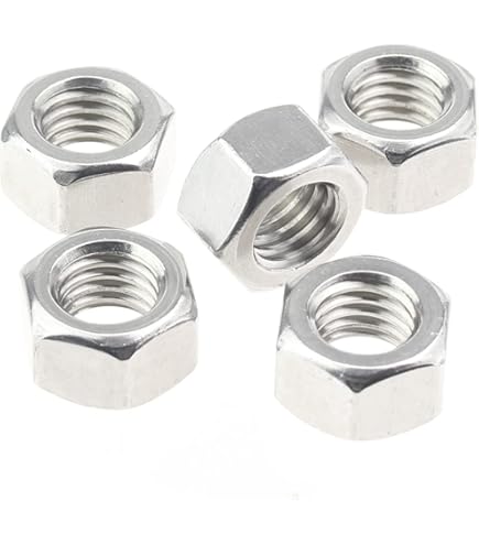 M6-1.0 Nylon Insert Locknuts / 18-8 Stainless Steel / DIN985 Quantity 4 000 Pcs M6-1.0 Nylon Insert Locknuts / 18-8 Stainless Steel / DIN985 Quantity 4 000 Pcs