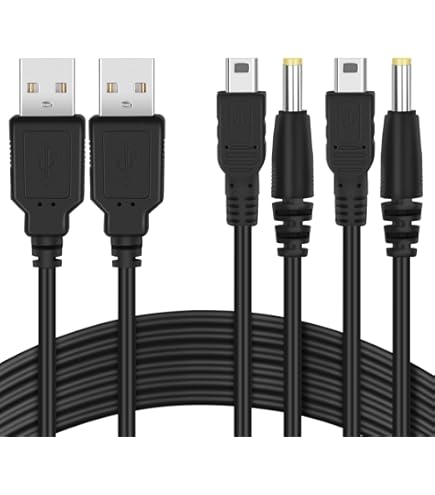 Cavo 4.0mm/1.7mm 80cm Cavo Alimentatore USB A A DC 5V 4.0mm/1.7mm 80cm Per PSP Sony - Nuovo E Compatibile Cavo Usb Mini Jack - Foto 3