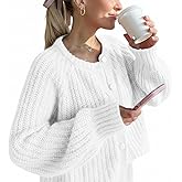 Womens Cardigan Sweater Button Down Long Sleeve Chunky Soft Knit Sweater Fall Open Front Loose Casual Cardigan Knitted Coat