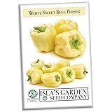 White Sweet Bell Pepper Seeds for