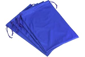 PATIKIL Ski Goggle Bag, 4 Pack 7.1"x10.6" Microfiber Snow Goggles Case Cover Soft Storage Sleeve Drawstring Pouch for Sunglas