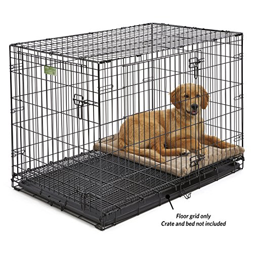 Floor Grid for Dog Crate | Elevated Floor Grid Fits MidWest Folding Metal Dog Crate Models 1542U, 1542DDU, 1642U, 1642DDU, 742UP, 442, 442DD