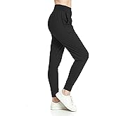 Leggings Depot Women's Yoga Joggers Pants Loose Fit Workout Harem Pants with Pockets