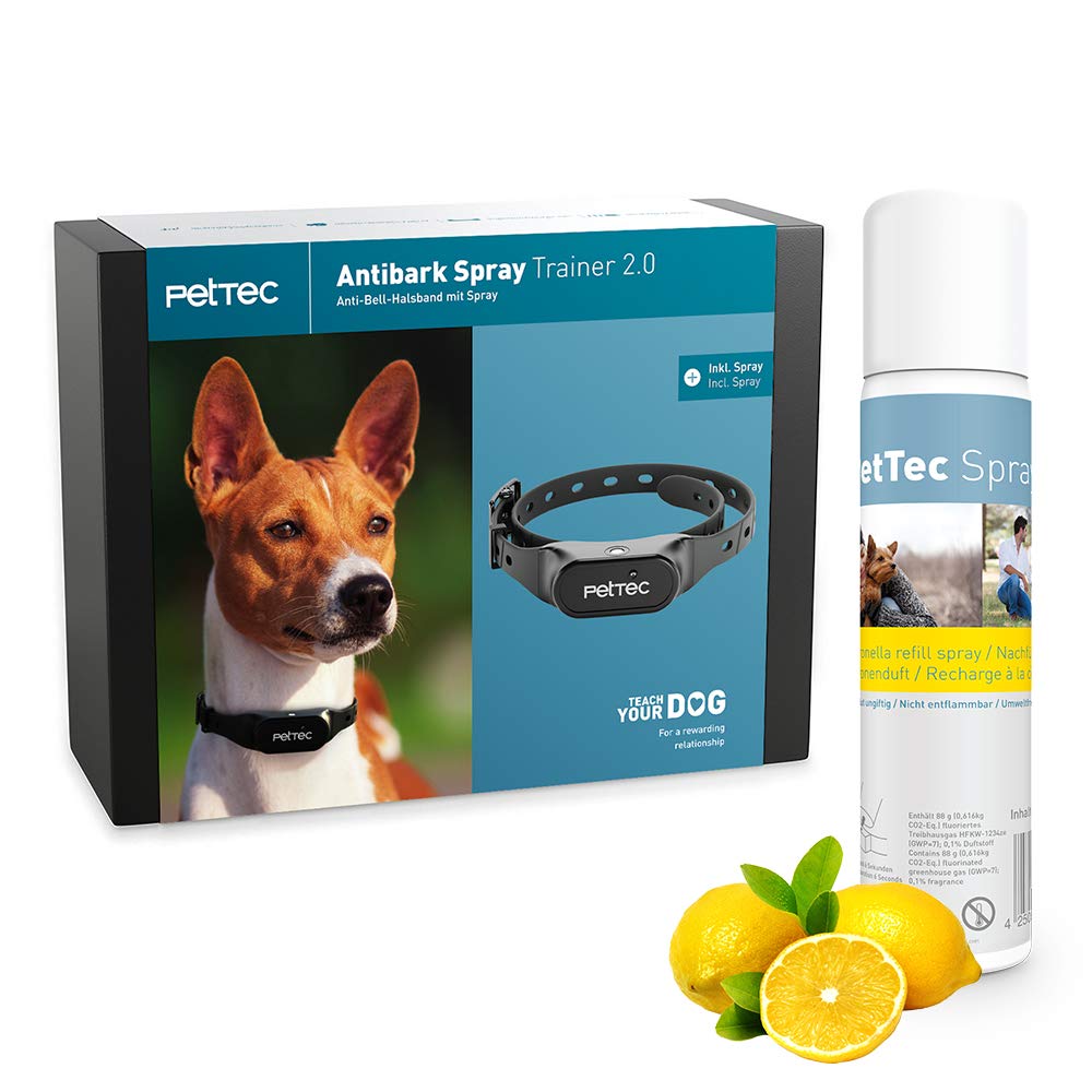 Anti Bell Halsband Spray Für Kleine Hunde PetTec Antibell Halsband für Hunde, aut. Sprühsignal, inkl. Spray | eBay