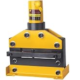 Hydraulic Busbar Shear, 25 Ton KAKA INDUSTRIAL CWC200 | 0.47 x 7.87 in copper busbar capacity 0.27 in scrap strip per cut