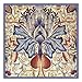 Blue Thistle by William Morris Counted Cross Stitch Pattern