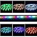 LED Strip Lights 32.8ft/10M SMD3528 Waterproof Multicolor Flexible RGB Strip Kit 600leds Color Changing+44Key IR Remote+24V 3A Power Supply