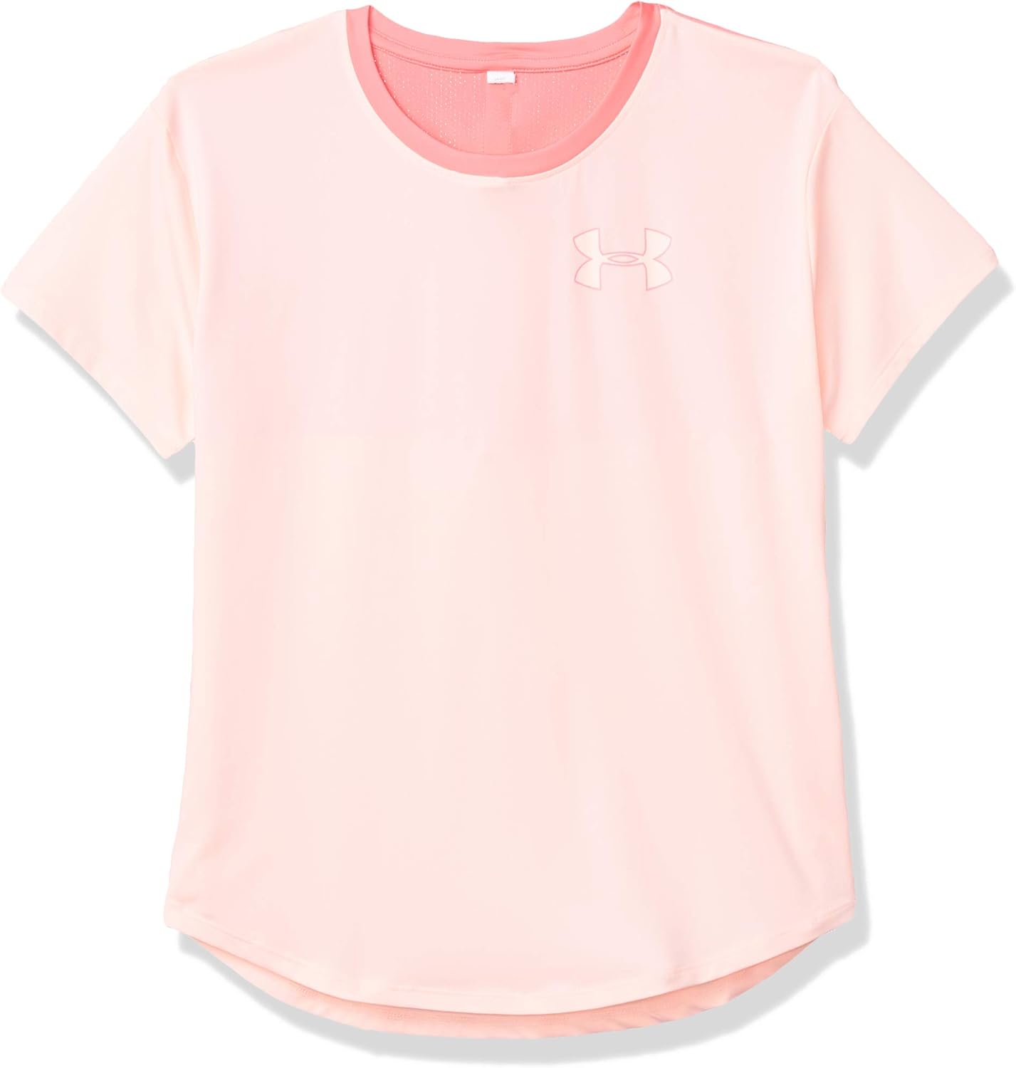 Under Armour Girls' HeatGear Armour Short Sleeve T-Shirt: Clothing