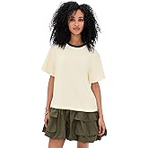 Sea Women's Hester Solid Combo Tee Dress