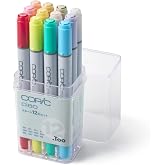 G.Too Copic Ciao Starter 12 Color Set