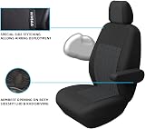 TOYOUN Van Seat Covers Universal Fit Front Driver Passenger 2+1 Black view 3