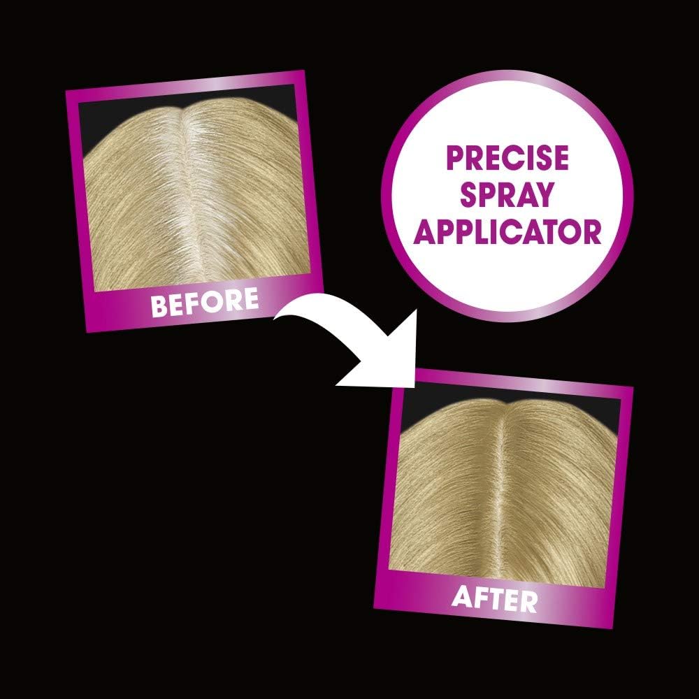 Schwarzkopf Root Retoucher, Instant Temporary Hair Dye Spray for Blonde Regrowth Dark Blonde Duo Box, 140 g (Pack of 1) - Image 4