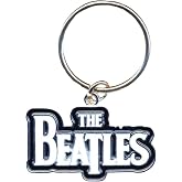 The Beatles Keychain Drop T Logo White Official Size One Size