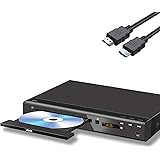 Megatek DVD Player for TV with HDMI/AV/Coaxial Connections & USB Port, CD Player for Home, Multi Region Free DVDs, Supports D