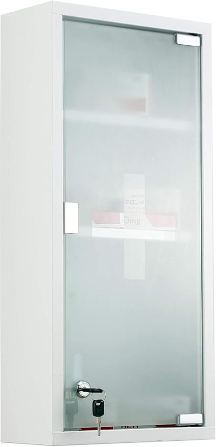 Homcom Medizin Medizinschrank für Erste Hilfe zum Aufhängen an der Wand