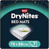 Huggies Drynites Bed Mats 7 Mats Pack of 2 Discreet Nighttime Protection