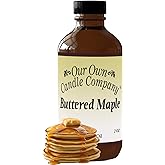 Our Own Candle Company - Buttered Maple Scented, Premium Grade Home Fragrance Oil for Diffusers (2oz)