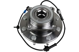 Autoround Front Wheel Hub and Bearing Assembly 515058 for 4x4 Chevy Silverado/GMC Sierra 1500 2500 2500HD 1500HD, Suburban/Yukon XL 2500, Hummer H2 8 Lug