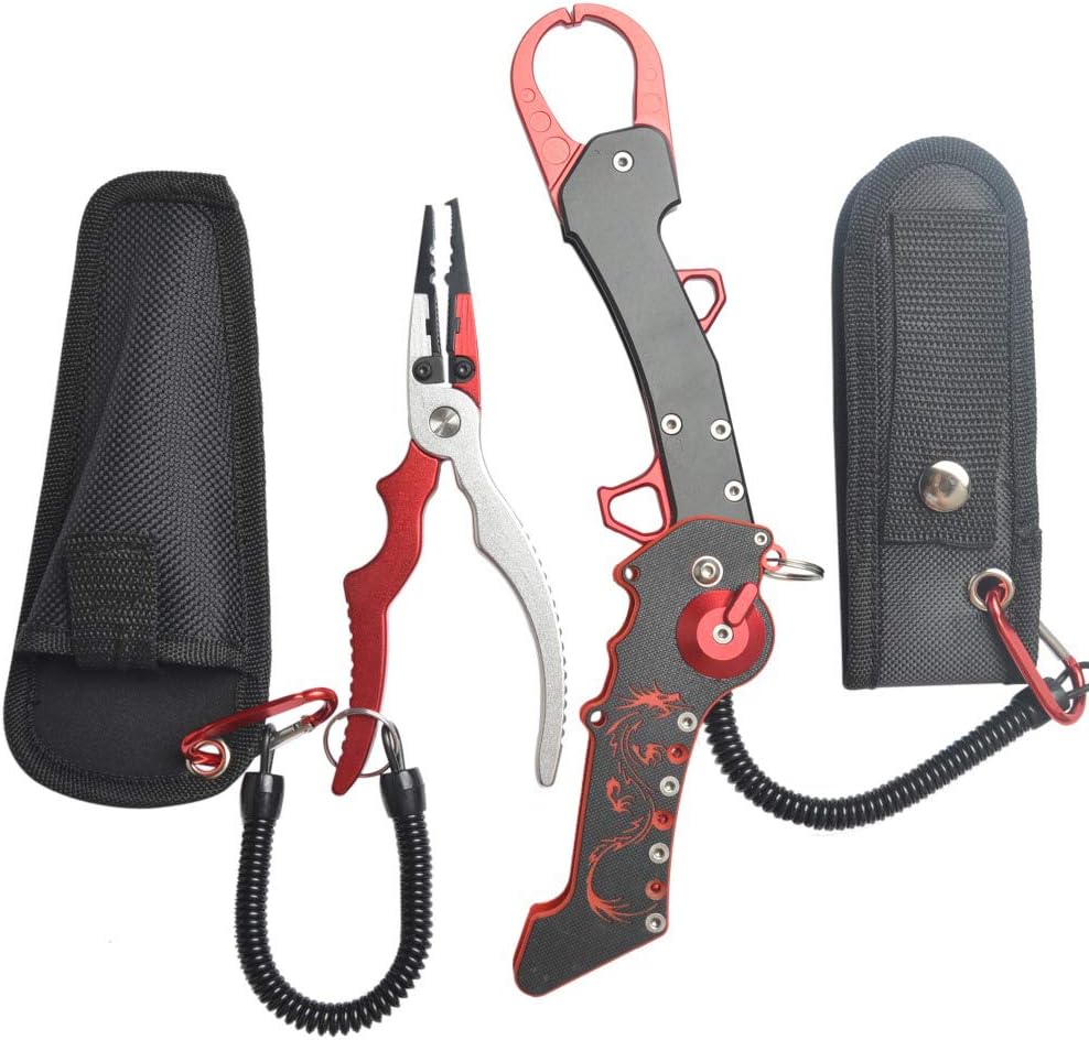 Evaxo Fishing Tackle Set Aluminium Fishing Lip Grips