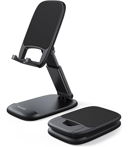 Support De Téléphone Portable Pliable Rotatif à 360 ° En Alliage D'alu