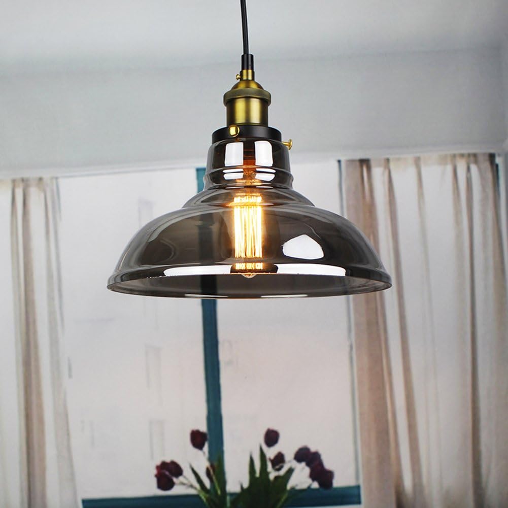 LAMPSPARK Vintage Retro Style Glass Pendant Light Lighting Fixtures Chandeliers Lamps