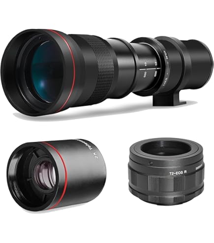 Amazon.com : High-Power 500mm/1000mm f/8 Manual Focus Telephoto