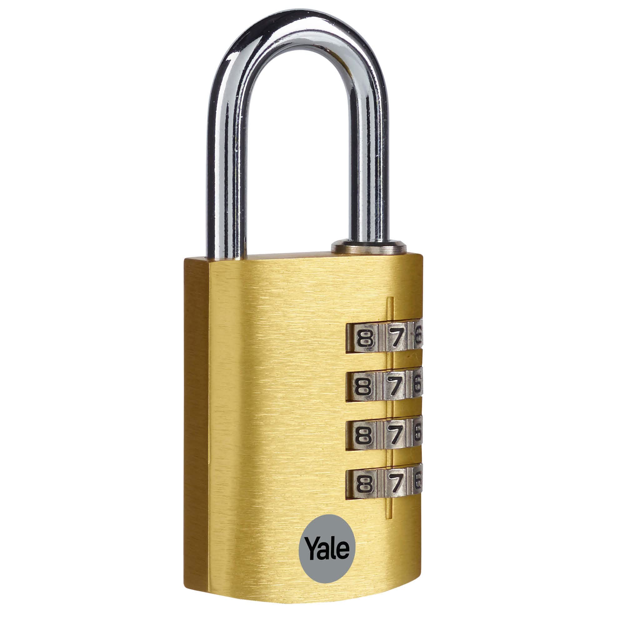 YALE Can Combi 40mm Aluminium Gold Locks