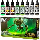 Green Stuff World for Models &amp; Miniatures Paint Set Ancestral Machines 12252